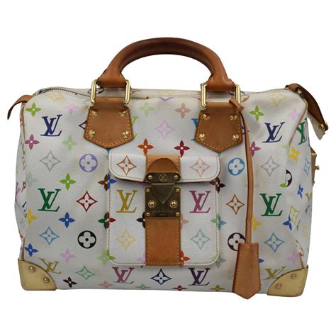 louis vuitton speedy 30 white|louis Vuitton Speedy 30 measurements.